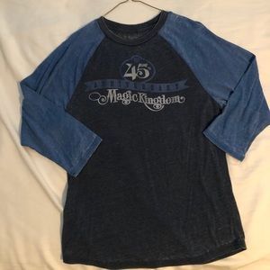 45th Anniversary Magic Kingdom Baseball Tshirt